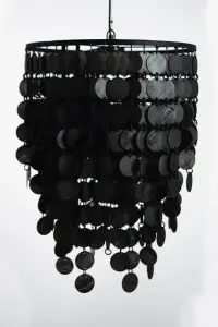 Taklampa - Yoko - Svart - Ø45 x 64 cm - www.frokenfraken.se