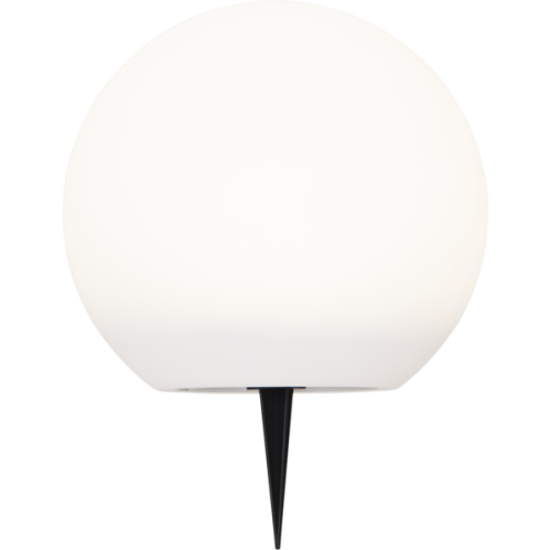 Solcellsdekoration - Vit stor boll/klot - 25 cm - www.frokenfraken.se