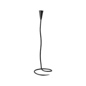 Ljusstake XL - Thor Svart - Ø15 x 50 cm - www.frokenfraken.se