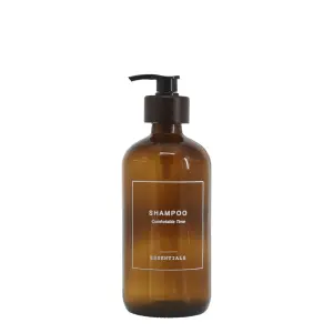 Flaska med pump - Shampoo - 500 ml - www.frokenfraken.se