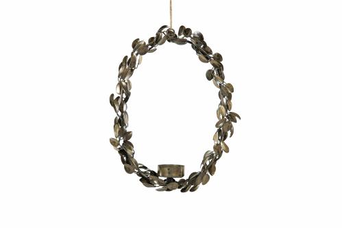 Ljushållare Bladkrans/Oval Värmelj. - 20 x 4,5 x 28 cm - www.frokenfraken.se