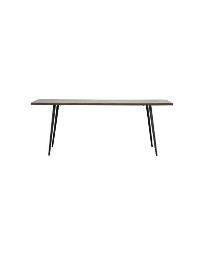 Matbord - Mangoträ/Svart - 76 x 140 cm - www.frokenfraken.se