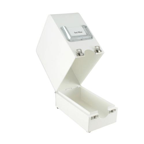 Vinbox - Plåt Vit - www.frokenfraken.se