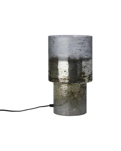Bordslampa - Glas Silver - Ø15/20 x 35 cm - www.frokenfraken.se