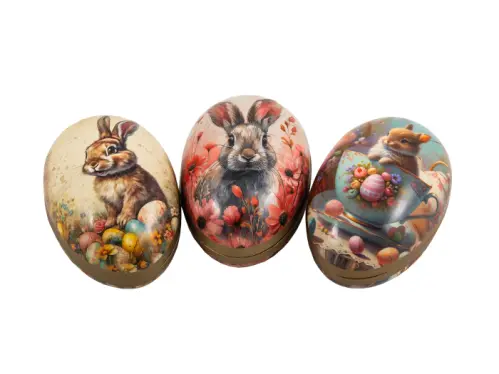 Påskägg - Lovely Bunnies - 15 cm - 1st - www.frokenfraken.se
