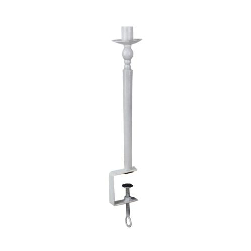 Ljusstake med tving - Cremevit - 37 cm - www.frokenfraken.se