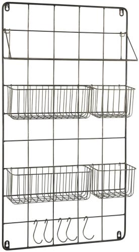 Väggförvaring - Metall - 11,5 x 98 x 50 cm - www.frokenfraken.se