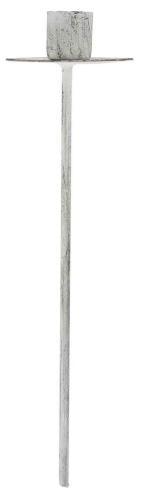Ljushållare - Vintage Vit - för julgransljus- 15 x 4 cm - www.frokenfraken.se