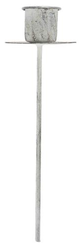 Ljushållare - Vintage vit - för kronljus - 15 x 4 cm - www.frokenfraken.se