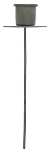 Ljushållare - Metall - för kronljus - 15 x 4 cm - www.frokenfraken.se