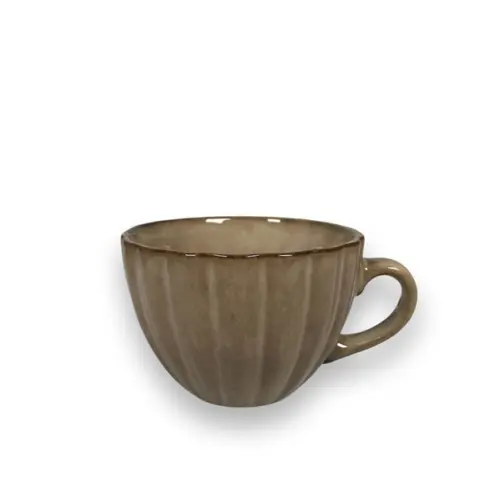 Mugg - Joy - Sand - Ø11,5 x 7,7cm - www.frokenfraken.se