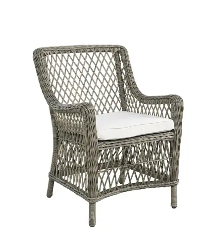 Matstol utomhus - Korgstol Artwood Marbella - Inkl dyna - www.frokenfraken.se