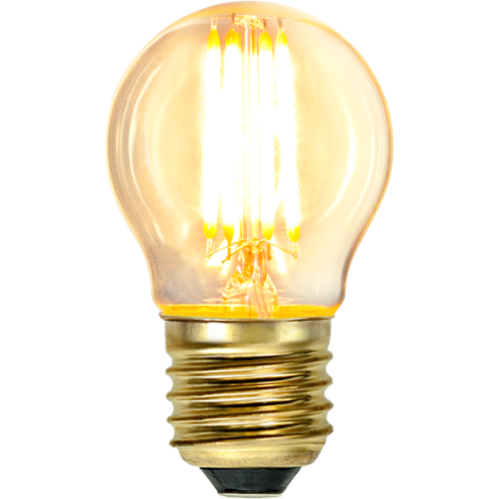 Glödlampa Klotformad - LED - soft glow - www.frokenfraken.se