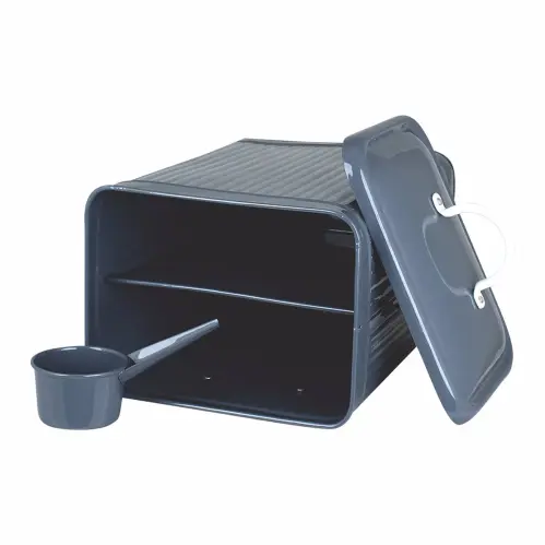 Plåtburk - Tvättmedel - Blå - 30 x 21 cm - www.frokenfraken.se