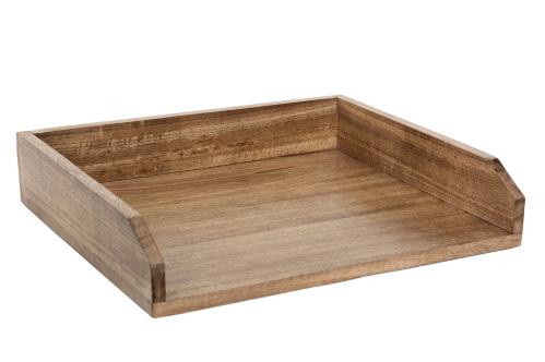 Skärbräda - Bricka för bröd - trä - 36 x 31 cm - www.frokenfraken.se