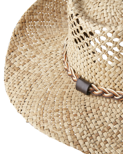 Hatt - Stråhatt - Natur - 39 x 31 x 12 cm - www.frokenfraken.se