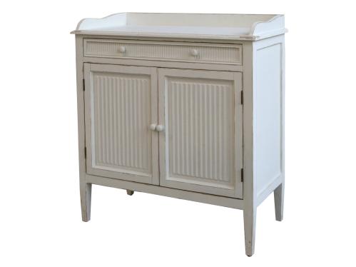 Skåp - Antik vit - 91,5 x 83 cm - www.frokenfraken.se