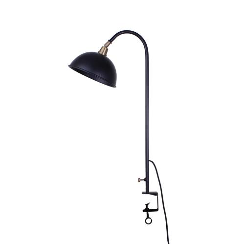 Bordslampa - Svart/Mässing - 60 x Ø18 cm - www.frokenfraken.se