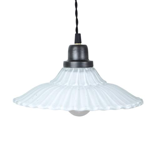 Taklampa - Vit/Grafit - 14 x Ø26 cm - www.frokenfraken.se