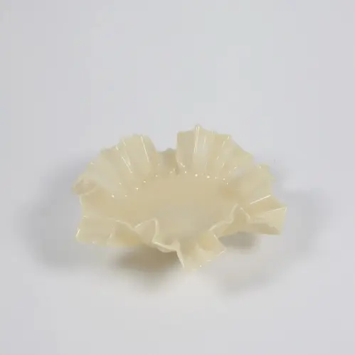 Fat/Skål - Loa - Vanilj - Glas - Ø32 cm - www.frokenfraken.se