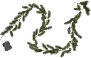 Girlang - Grön med belysning - 180 cm - www.frokenfraken.se