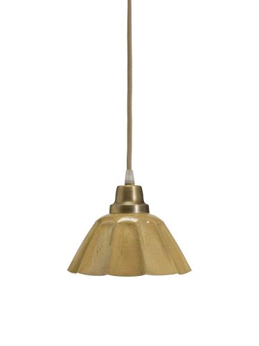Fönsterlampa - Ester - Gul - 17 cm - www.frokenfraken.se