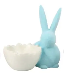 Äggkopp - Kanin - Turkos - 10 cm - www.frokenfraken.se