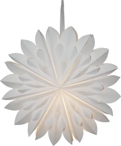 Adventsstjärna - Papper Clipp - 60 cm - www.frokenfraken.se