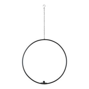 Ljusstake M - Svart - Ø55 x 98 cm - www.frokenfraken.se