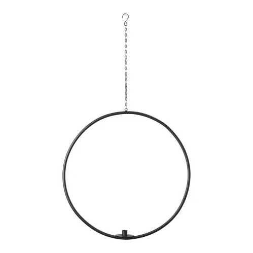 Ljusstake M - Svart - Ø55 x 98 cm - www.frokenfraken.se