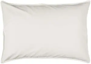 Kuddfodral - sammet - butter cream - 72 x 52 cm - www.frokenfraken.se