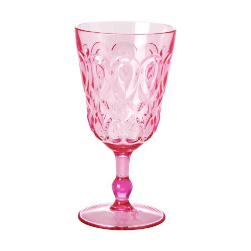 Vinglas - Rosa - 17 cm - www.frokenfraken.se