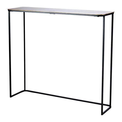 Bord - 2 storlekar - Mässingsfärgad - 90 x 27 x 80 cm - www.frokenfraken.se