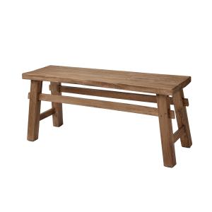 Bänk - Rustik Trä - Brun - 2-pack - 111 x 45 cm - www.frokenfraken.se