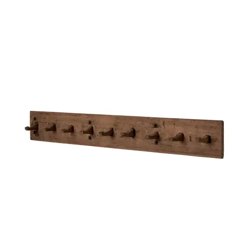 Hängare i Trä med 9 Knoppar - Vintage - 120 cm - www.frokenfraken.se