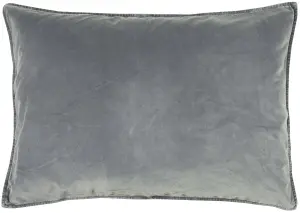 Kuddfodral - sammet - purple ash - 72 x 52 cm - www.frokenfraken.se