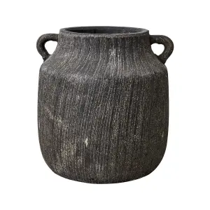 Kruka - Brun - Ø25 x 26 cm - www.frokenfraken.se