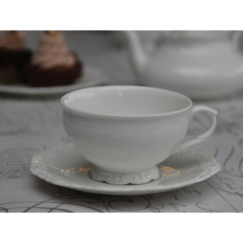 Tekopp med fat - Provence - Ø12 cm / 350 ml - www.frokenfraken.se