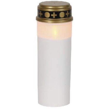 Gravljus - Batteriljus LED - 21 x 7 cm - Timer - www.frokenfraken.se